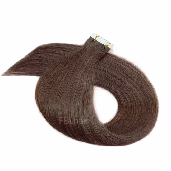 Fita de extensões de cabelo preto Remy barato acessível FBLhair em cabelo humano