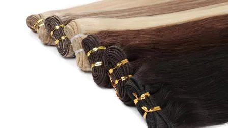 Extensões brasileiras do cabelo da cor tingida do mergulho realçadas/loiro mel, trama reta do cabelo de balayage do cabelo humano de remy