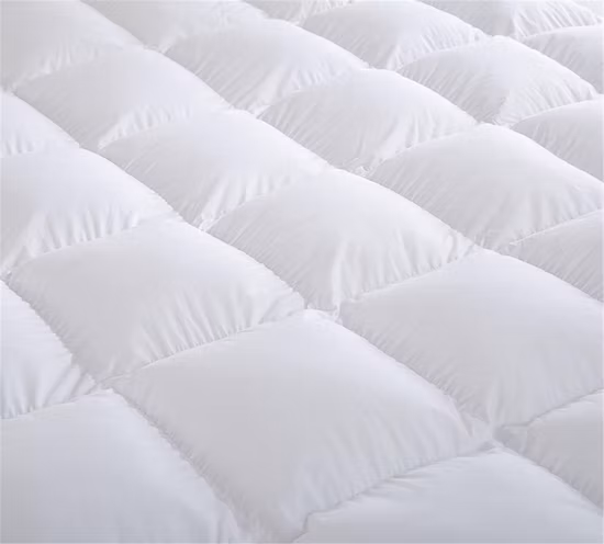 Pena de pato para baixo faixas elásticas de hotel amarradas para colchão doméstico